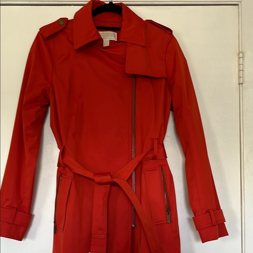 MICHAEL Michael KorsTrench Coat with Belted Waist